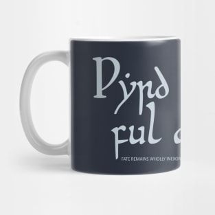 Wyrd Bid Ful Araed - Fate Remains Wholly Inexorable (alternative design) Mug